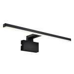 Nordlux Marlee 50 Applique Murale Métal Noir - Extérieur - 8.9W 800lm - 940 Blanc Froid | IP44 - Meilleur Rendu Des Couleurs