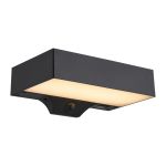 Nordlux Solar Monay Wandlamp Zwart 5W 200lm - 830 Warm Wit | Dimbaar
