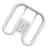Osram Dulux-SQ LED 7W 720lm - 830 Warm Wit | 2-Pin - Vervangt 16W